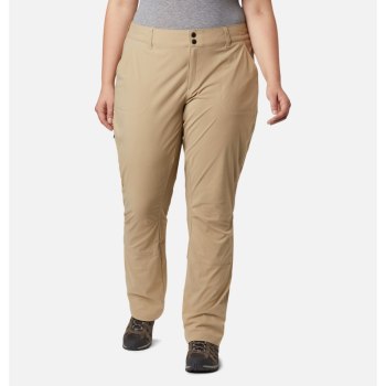 Columbia Ženske Hlače - Saturday Trail Stretch Plus Size Smeđe | YHOC-67981